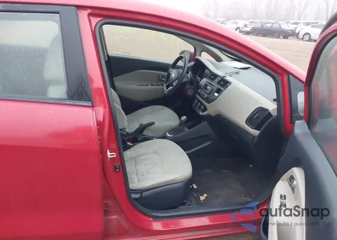 2013 Kia Rio Lx from USA, damaged, VIN KNADM5A38D6107888